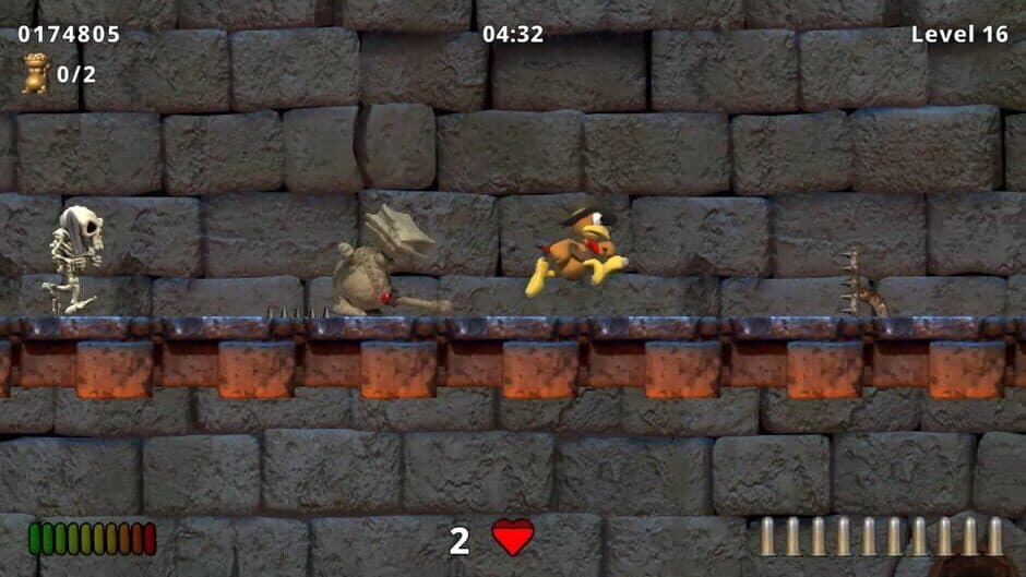 Moorhuhn Jump and Run: Traps and Treasures screenshot 4
