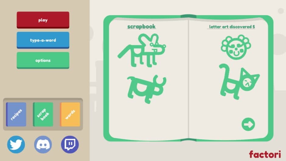 Word Factori screenshot 2