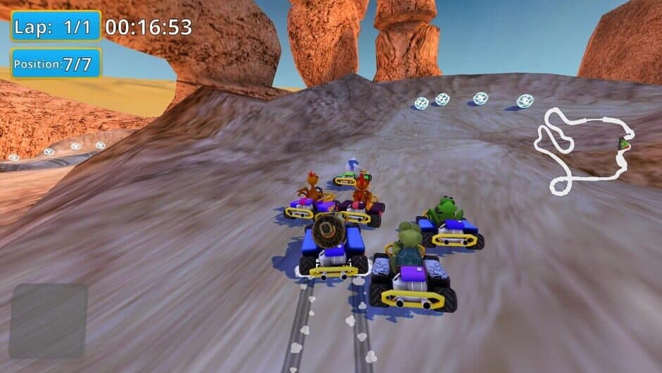 Crazy Chicken Kart 2 screenshot 1