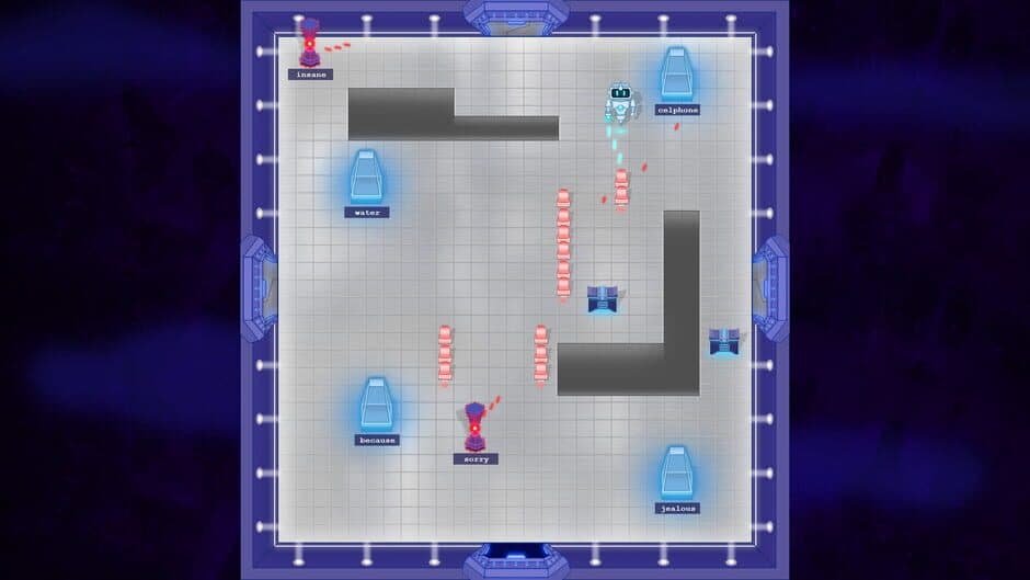 Tyroom vs. Typing Gunner screenshot 1
