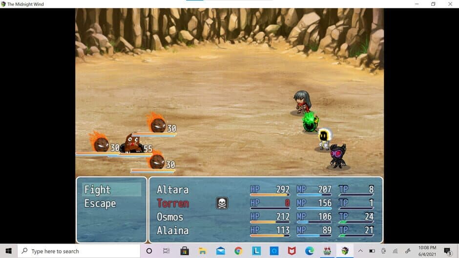 The Midnight Wind screenshot 1