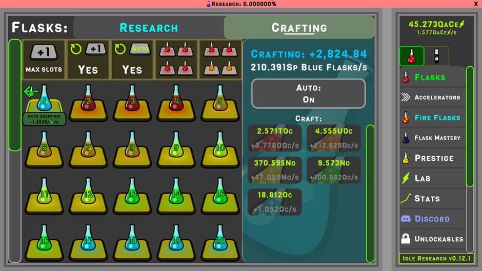 Idle Research screenshot 2