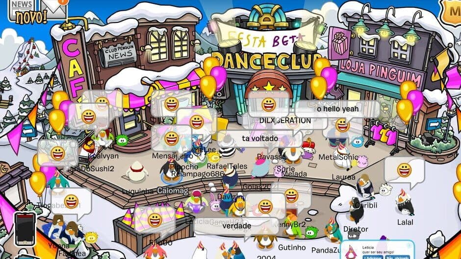 Club Penguin Brasil screenshot 1