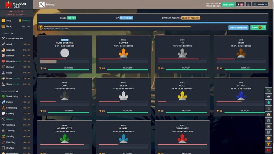 Melvor Idle screenshot 2