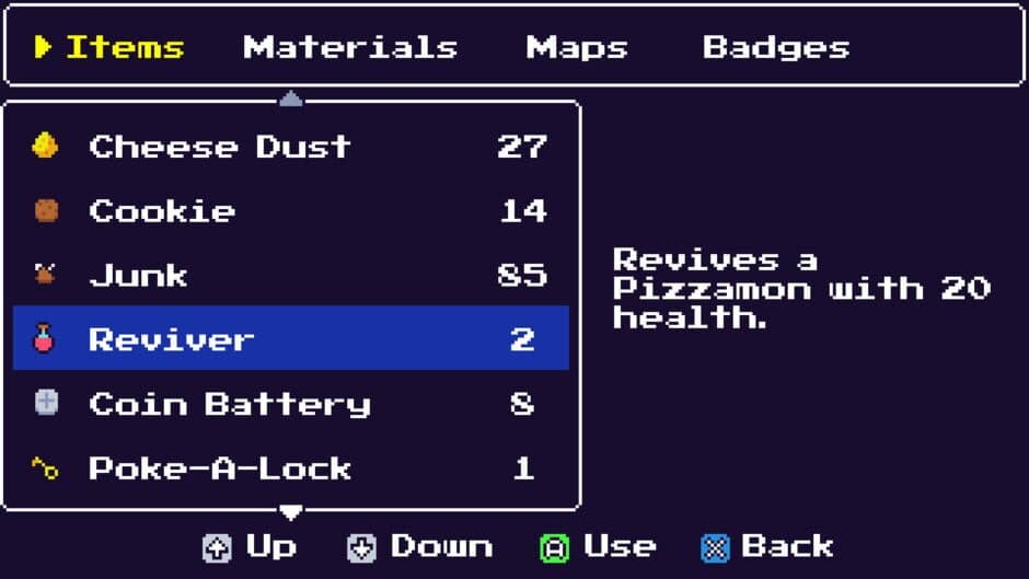 Pizzamon screenshot 2