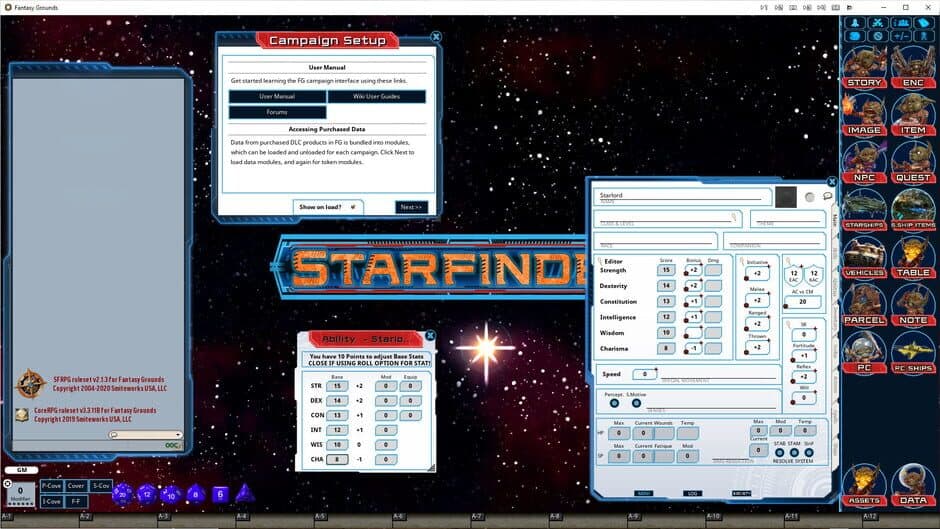 Fantasy Grounds Unity screenshot 1