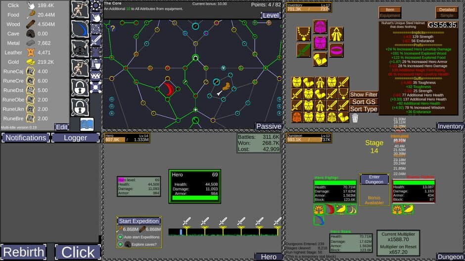 Multi Idle screenshot 1