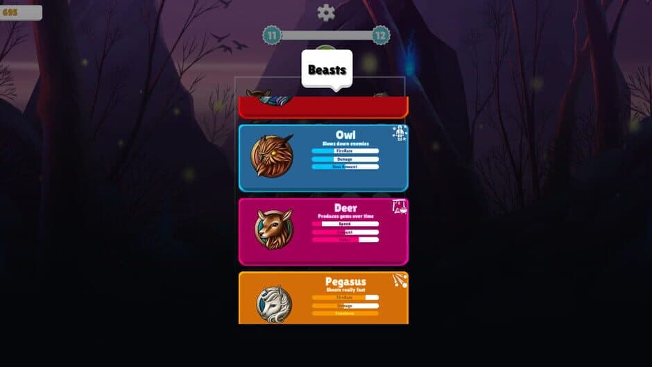Merge Beasts: Defense Game screenshot 2