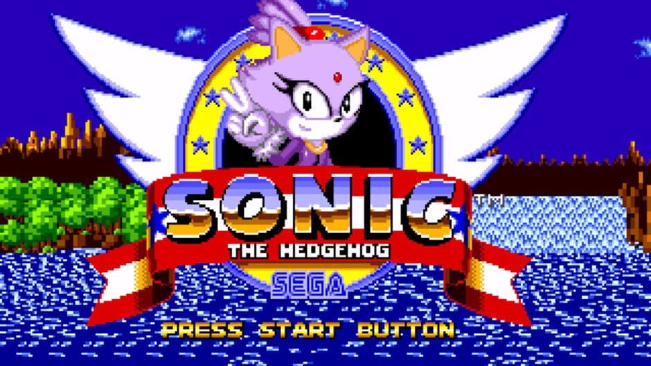Blaze the Cat in Sonic the Hedgehog screenshot 1