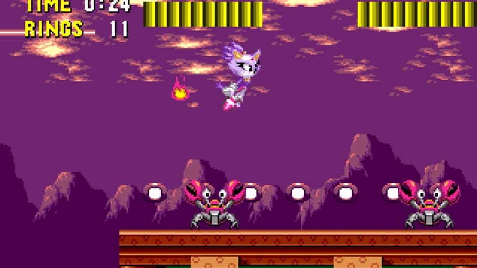 Blaze the Cat in Sonic the Hedgehog screenshot 4