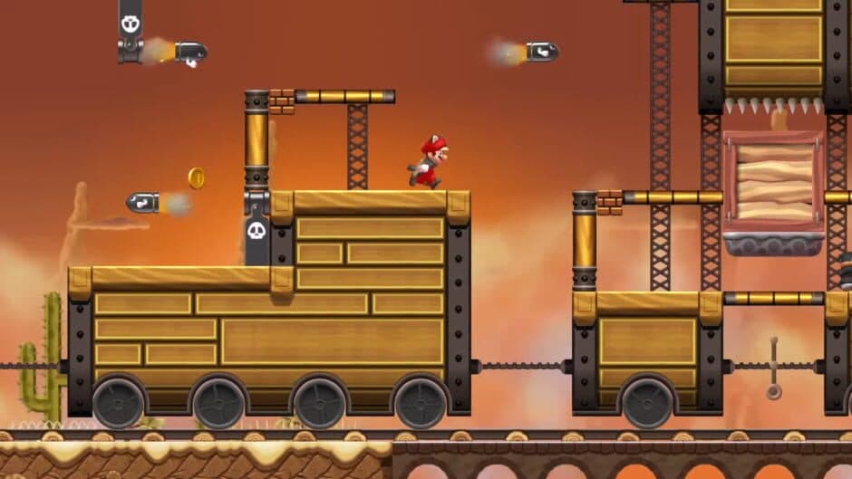 Cloudy Super Mario Bros. U 2 screenshot 2