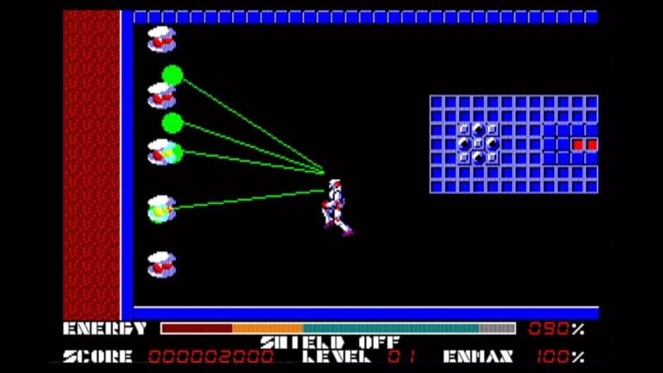 Thexder Neo screenshot 2