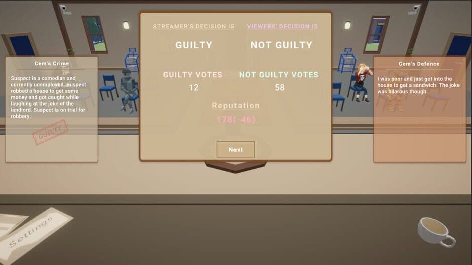 Streamer's Court screenshot 3