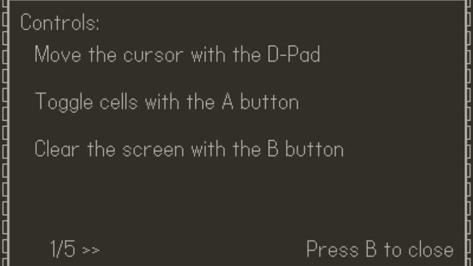 Conway's Game of Life screenshot 1