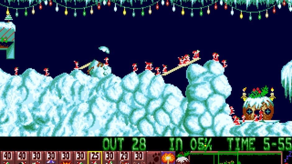 Holiday Lemmings screenshot 2