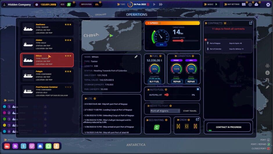 SeaOrama: World of Shipping screenshot 1
