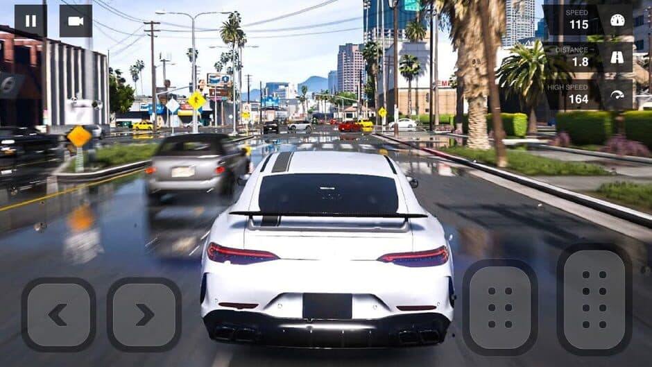 Car Racing: Highway Driving Simulator screenshot 2
