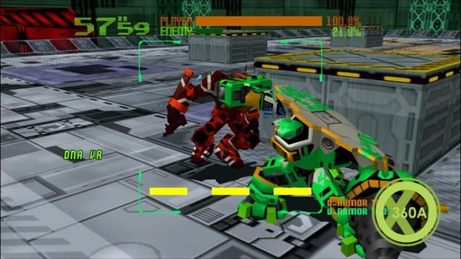 Cyber Troopers Virtual-On Oratorio Tangram screenshot 3