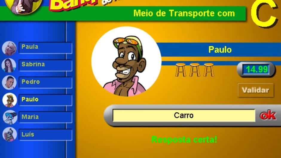 Jogo do Banquinho do Raul Gil screenshot 2