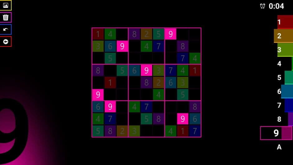 Bright Sudoku screenshot 3