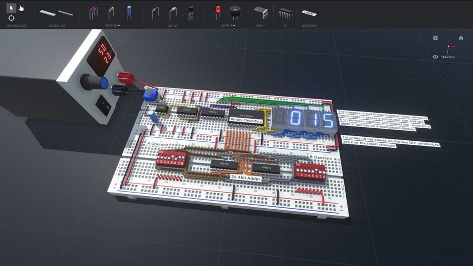 Crumb Circuit Simulator screenshot 2