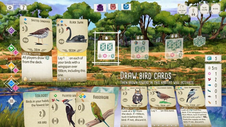 Wingspan: Oceania Expansion screenshot 1