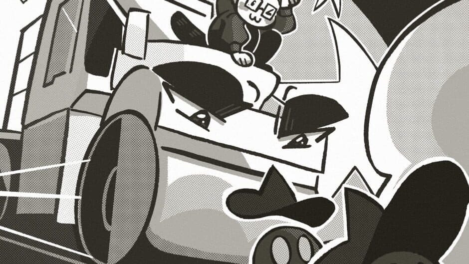The Deadly Cursed Enjmin Steamroller in: The Bloody Killing on Wheel in the Atrium screenshot 1