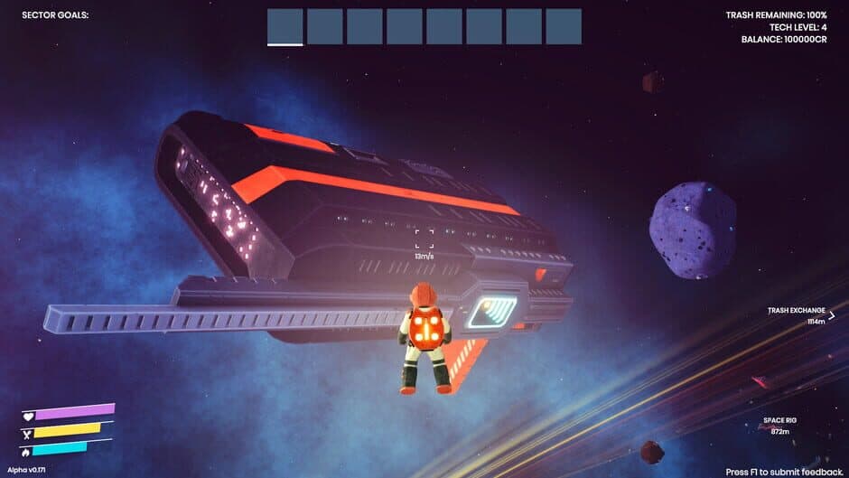 Space Trash Scavenger screenshot 2