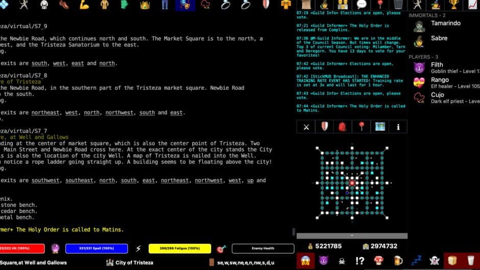 StickMUD screenshot 1
