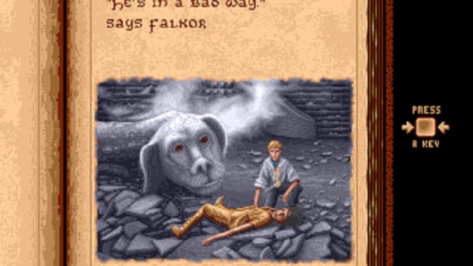 The Neverending Story II: The Arcade Game screenshot 1