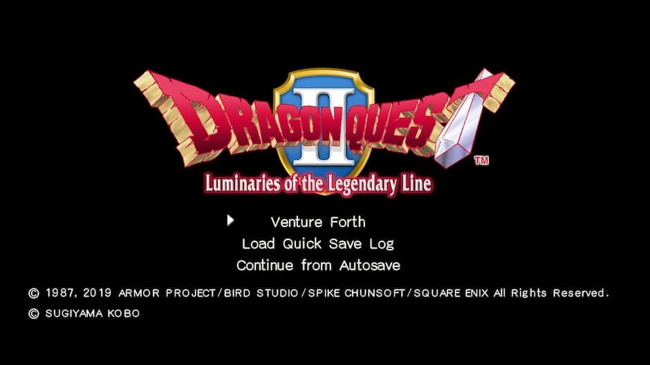 Dragon Quest II: Luminaries of the Legendary Line screenshot 1