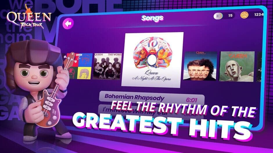Queen: Rock Tour screenshot 2