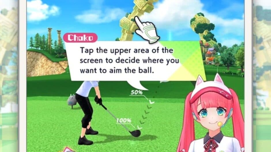 Neko Golf: Anime Golf screenshot 2