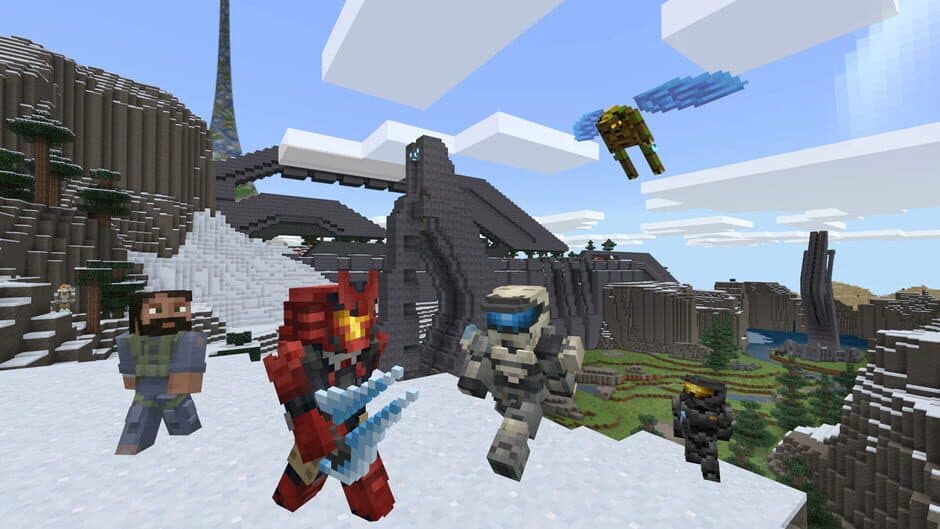 Minecraft: Master Chief Mash-up screenshot 2