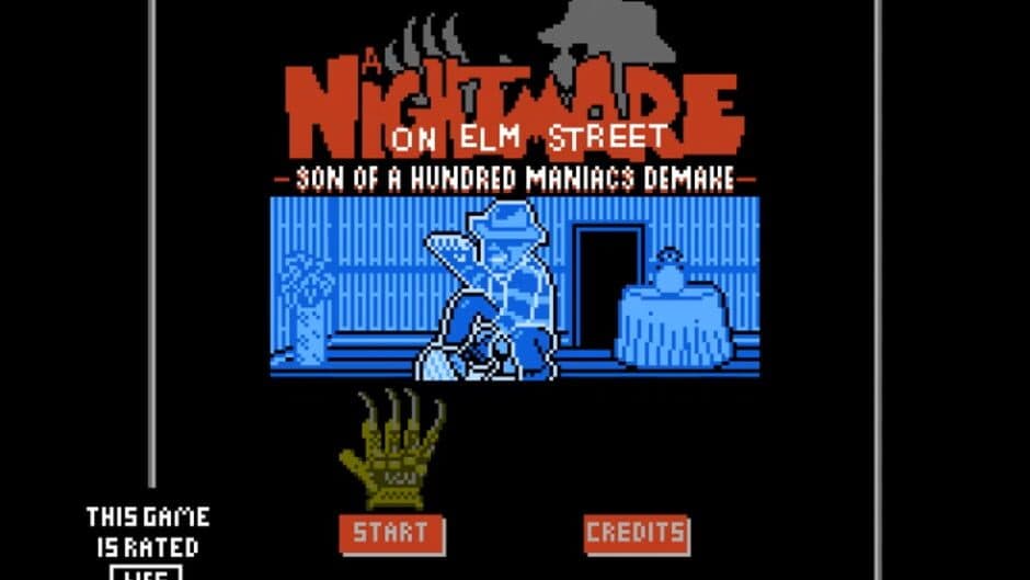 A Nightmare on Elm Street: Son of a Hundred Maniacs Demake screenshot 3