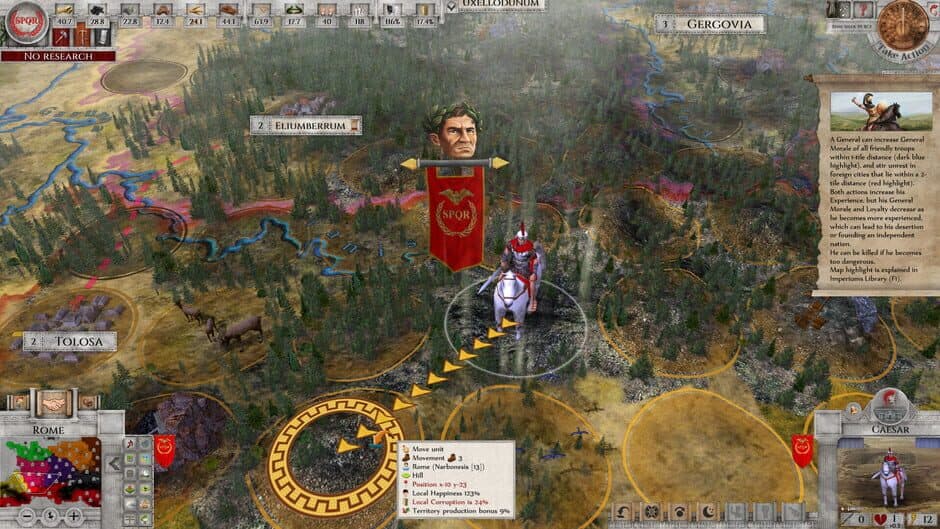 Imperiums: Rise of Caesar screenshot 2