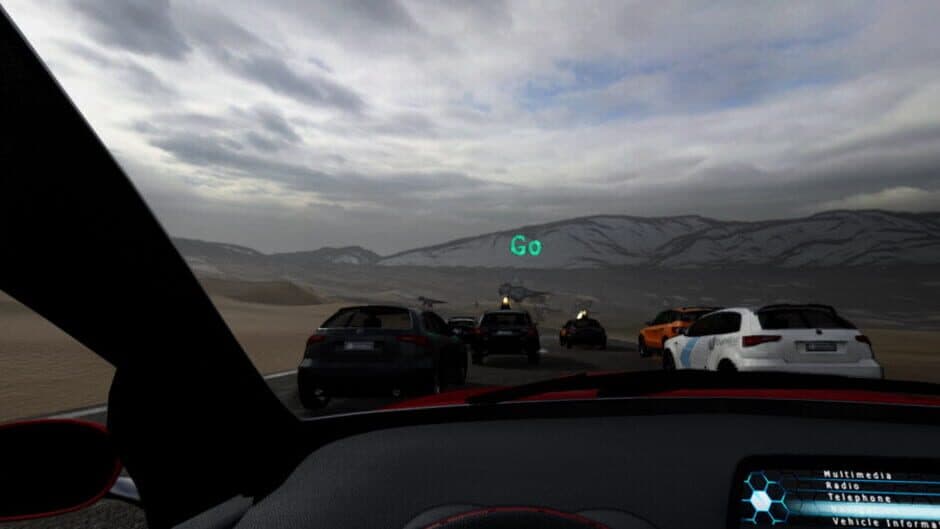 VR Racing on Dinosaur Island screenshot 2