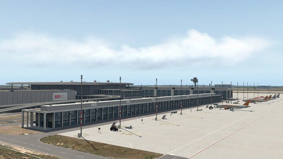 X-Plane 11: Aerosoft - Airport Berlin-Brandenburg screenshot 2