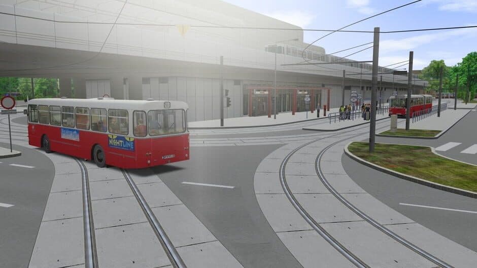 OMSI 2: Steam Edition - AI-Articulated Bus for Vienna screenshot 3