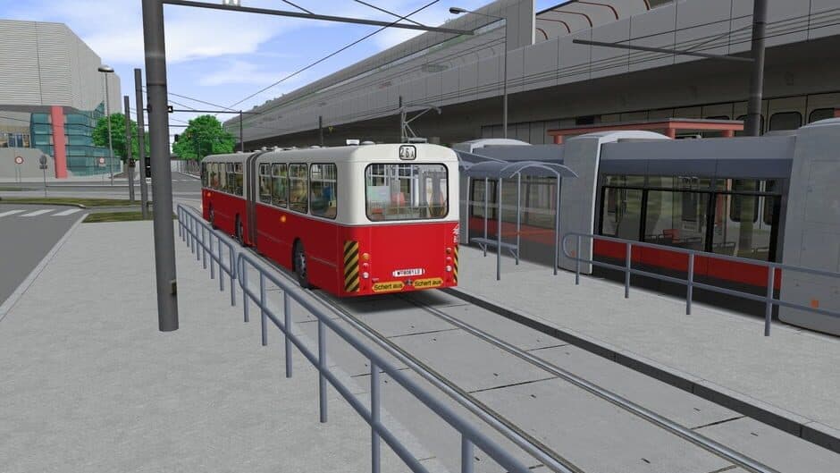 OMSI 2: Steam Edition - AI-Articulated Bus for Vienna screenshot 2