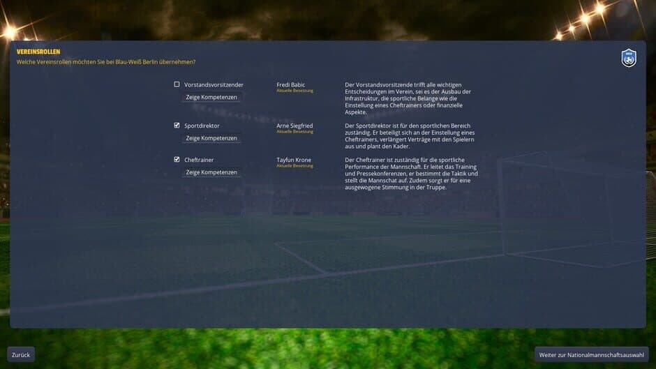 Player's Eleven: A Football Manager Game screenshot 1