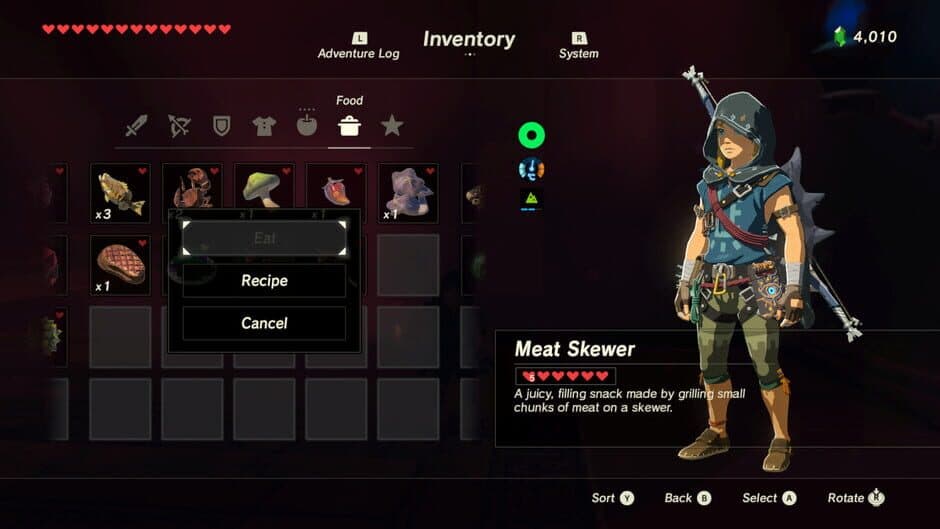 The Legend of Zelda: Breath of the Wild Randomizer screenshot 2