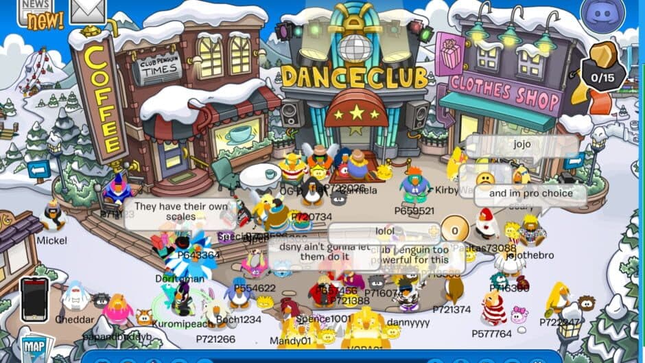New Club Penguin screenshot 1