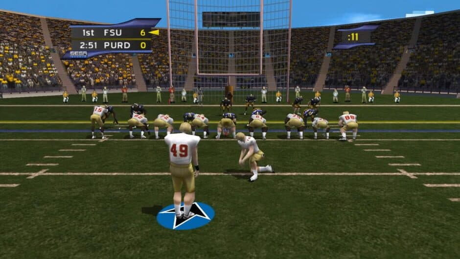 NCAA College Football 2K2 screenshot 1