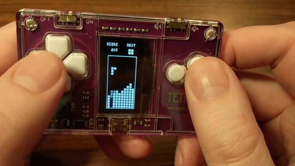 Tetris MicroCard screenshot 3