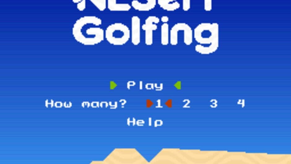 NESert Golfing screenshot 1