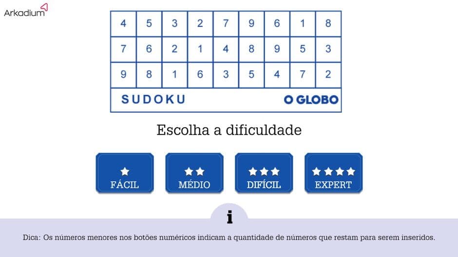 Sudoku: O Globo screenshot 1