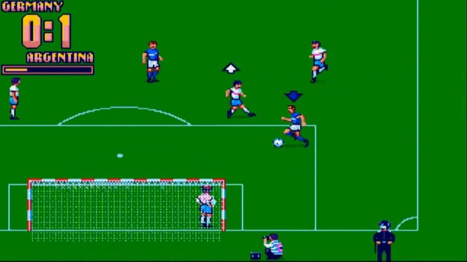Rick Davis' World Trophy Soccer screenshot 3