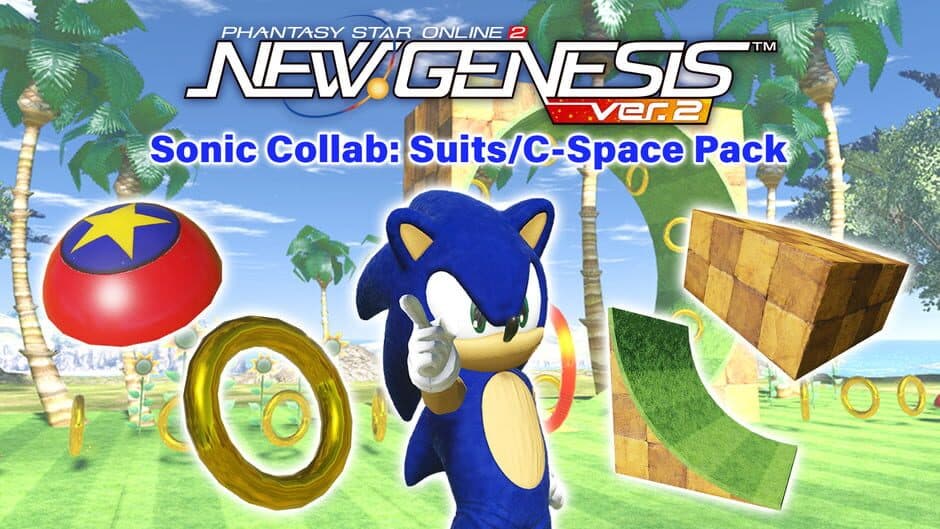 Phantasy Star Online 2 New Genesis: Sonic Collab - Suits/C-Space Pack screenshot 1
