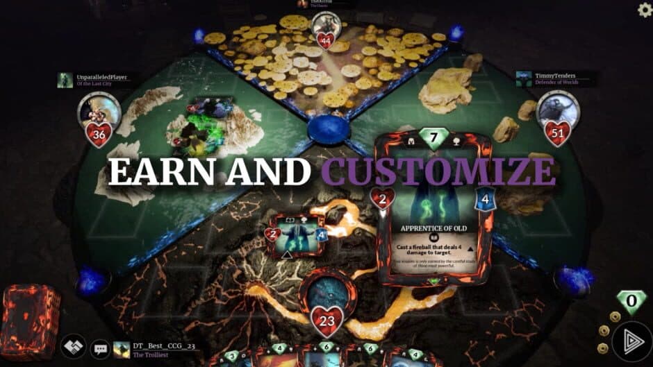 Dark Table CCG screenshot 4